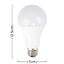 ValueLights Pack of 2 High Power 15w LED ES E27 GLS Energy Saving Long Life Bulb - 6500K Cool White