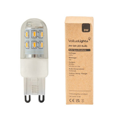 G9 led bulb cool online white home bargains