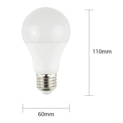 ValueLights Pack of 3 High Power 6w LED ES E27 SMD GLS Energy Saving Long Life Bulbs 6500K Cool White