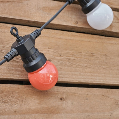 ValueLights Pair Of IP44 Rated 8.7M Outdoor Integrated LED Festoon ...