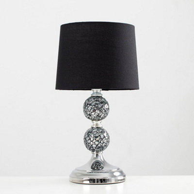 Mosaic crackle store lamp