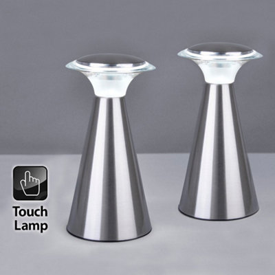 Battery operated store touch table lamps