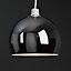ValueLights Retro Chrome Arco Style Dome Ceiling Pendant Light Shade