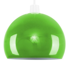 ValueLights Retro Green Arco Style Dome Ceiling Pendant Light Shade