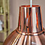 ValueLights Retro Style Polished Copper Metal Domed Ceiling Pendant Light Shade