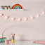 ValueLights Set of 10 Kids Battery Powered Fairy String Lights with Hearts