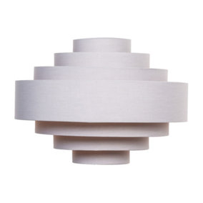 ValueLights Sette Grey Ceiling Pendant Shade