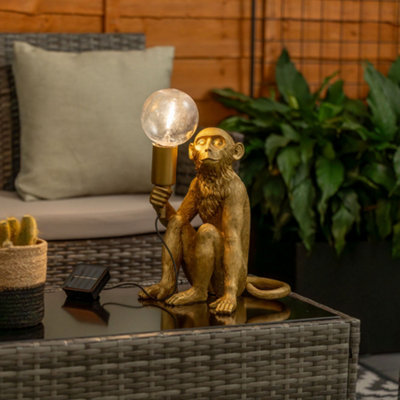 thumbnail image 2 of Brillibrum Monkey Table Lamp – E27/E14 Socket – Polyresin Animal Lamp – Made In Germany 2 of 5