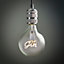 ValueLights Vintage Style 2w LED ES E27 Edison Screw Word Script Gin Design Clear Light Bulb - Gin