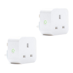 ValueLights WiFi Smart Plug with App Control Energy Monitoring and Timer Function No Hub Required, 2 Pack