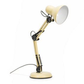 ValueLights Yellow Adjustable Craft Reading Desk Table Lamp Task Lighting Office Light