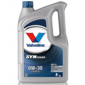 Valvoline Synpower ENV C2 5L Engine Oil 5 Litre 0W30 Fully Synthetic 872519