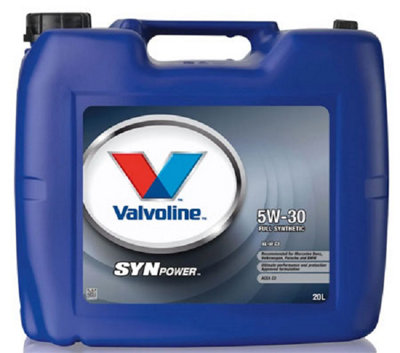 Valvoline Synpower XL-III C3 20L Engine Oil 20 Litre 5W30 Fully Synthetic 898042