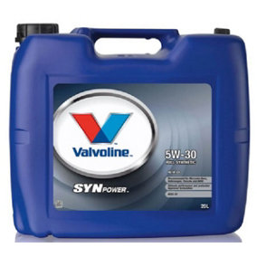 Valvoline Synpower XL-III C3 20L Engine Oil 20 Litre 5W30 Fully Synthetic 898042