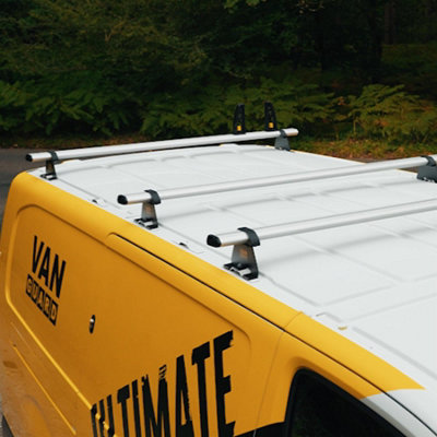 Van Guard Mercedes Sprinter (2006-2018) Roof Rack 3 Aluminium Roof Bars ...