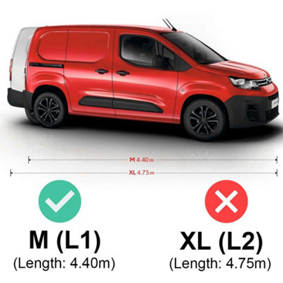 Van Guard Trade Citroen Berlingo (2018+) Roof Rack 2 Steel Roof Bars ...