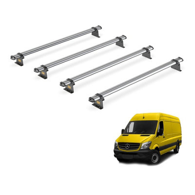 Van Guard Trade Mercedes Sprinter (2006-2018) Roof Rack 4 Steel Roof ...