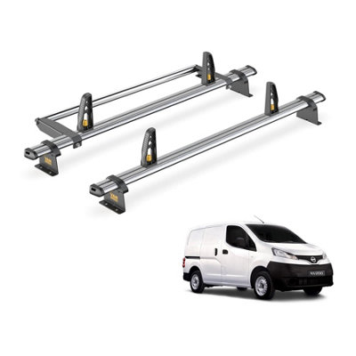 Van Guard Trade Nissan NV200 (2009+) Roof Rack 2 Steel Roof Bars ...