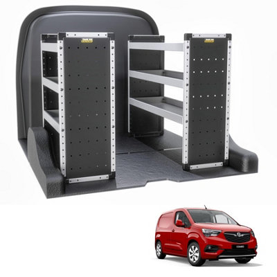 Van Guard Trade Vauxhall Combo (2018+) Van Racking Organiser Van ...