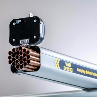 Van Guard Universal 3m Lockable Aluminium Twin Opening Pipe Tube ...