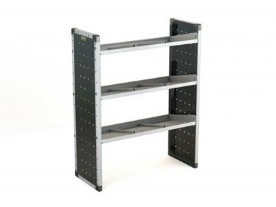 Van Guard Universal Aluminium Racking Triple Angled Shelf Storage Unit ...