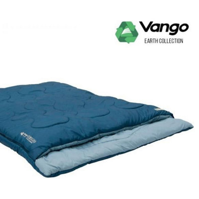 Vango Evolve Superwarm Double Sleeping Bag (Moroccan Blue)
