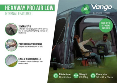 Vango HexAway Pro Air Low Awning