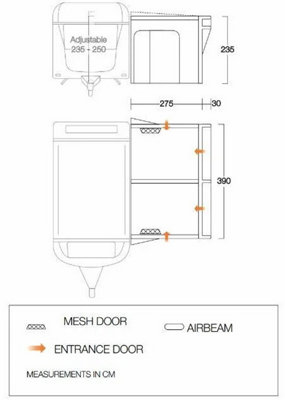 Vango Riviera Air 390 Elements ProShield Caravan Awning