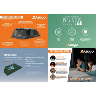 Vango Sherwood Air 600XL Tent Package