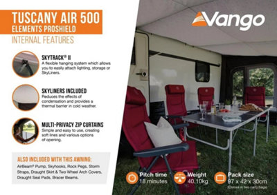 Vango Tuscany Air 500 Elements ProShield