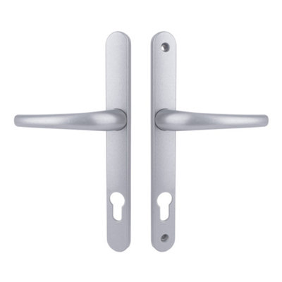 Vanguard Inline Narrow Backplate Sprung Lever Door Handle - Silver (Sold in Pairs) Price Comparisons | Compare The Build