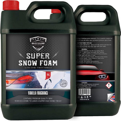 Vanilla 5L Snow Foam & Snow Cannon (Karcher K2-K7) Car Shampoo Wash Detailing Valeting Kit For Cars Vans Super Thick PrWash - 3