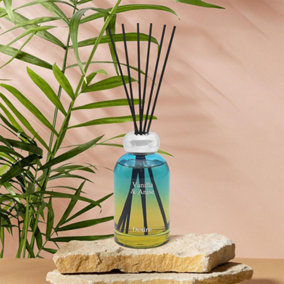 Vanilla & Anise Luxury Ombre Glass Reed Diffuser