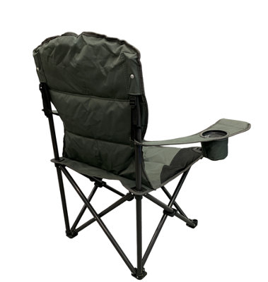 Heated folding on sale camp chair