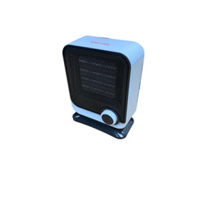 Vanilla Leisure Super Mini Heater 220/240V Money Saving Low Wattage Heater, Portable for Home & Camping with 2 Settings