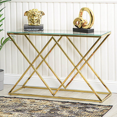 Vanity Living Console Table for Hallway Living Room Furniture, 120cm Slim Entryway Table