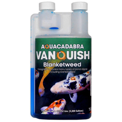 Vanquish Pond Algae Treatment Blanketweed Remover Fish Koi Clear Water 1L