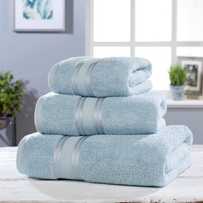 Vantona - Blue Plain Hand Towel - Soft Hand Towel for Bathroom Price Comparisons | Compare The Build