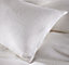 Vantona - White Textured Luna Maltesse Bedding Set - Double Duvet Cover
