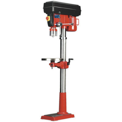 Variable Speed Floor Standing Pillar Drill - 650W Motor - 1630mm Height - 230V