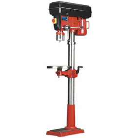 Variable Speed Floor Standing Pillar Drill - 650W Motor - 1630mm Height - 230V