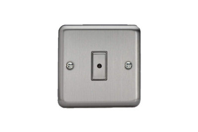 Varilight 1-Gang 1-Way Remote/Tactile Touch Control Master LED Dimmer Light Switch 1 x 0-100W (Max 10 LEDs) Matt Chrome JSE101