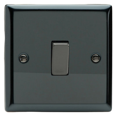 Varilight 1-Gang 10A 1- or 2-Way Rocker Switch Iridium
