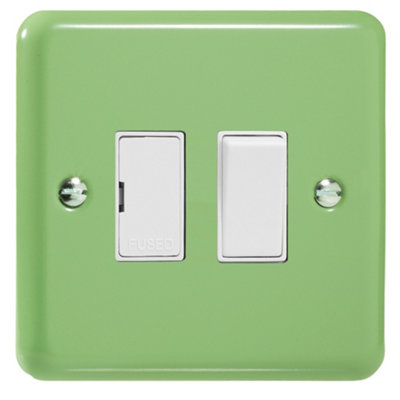 Varilight 13A Switched Fused Spur Beryl Green