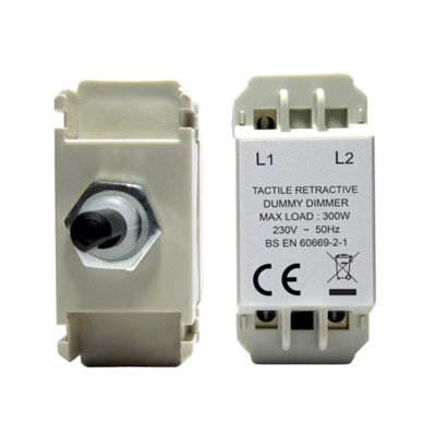 VARILIGHT 300W RETRACTIVE SWITCH MODULE - DUMMY DIMMER