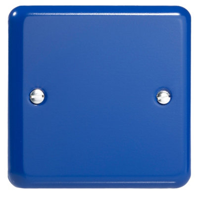 Varilight Single Blank Plate Reflex Blue