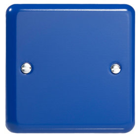 Varilight Single Blank Plate Reflex Blue