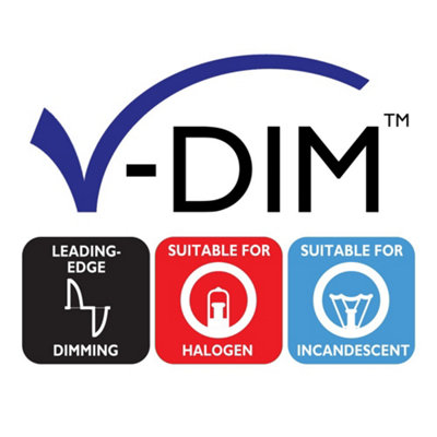 Varilight Single V-Dim Rotary Dimmer 60-400W - Classic Victorian Brass ...