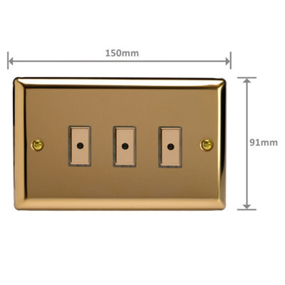 Varilight Triple V-Pro Multi-Point LED Dimmer 3 x 0-100W - Classic ...