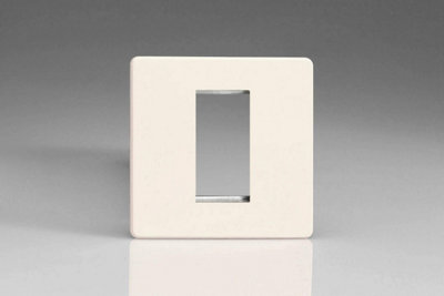 Varilight XDYG1S.PD Screwless Primed DataGrid Plate (1 DataGrid Space) Price Comparisons | Compare The Build